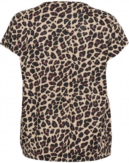 Kaffe Curve Sonna Stanley Top Leopard uzorak - Majice - 