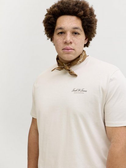 Jack & Jones Archive Majica Siva - Majice Kratkih Rukava - Muške Majice Kratkih Rukava Veliki Brojevi 