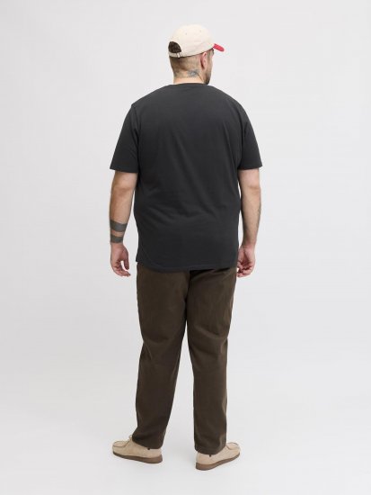 Jack & Jones Archive Majica Crna - Majice Kratkih Rukava - Muške Majice Kratkih Rukava Veliki Brojevi 