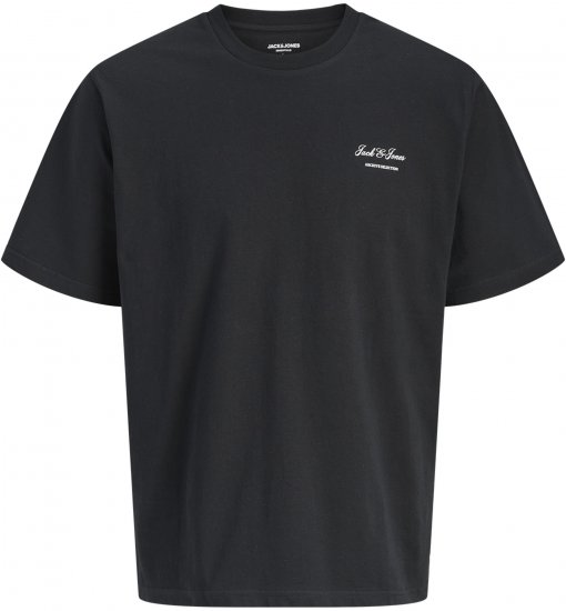Jack & Jones Archive Majica Crna - Majice Kratkih Rukava - Muške Majice Kratkih Rukava Veliki Brojevi 