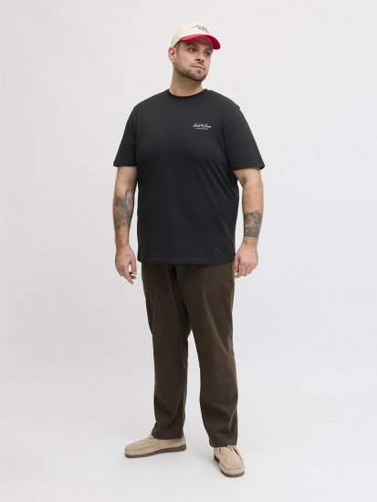 Jack & Jones Archive Majica Crna - Majice Kratkih Rukava - Muške Majice Kratkih Rukava Veliki Brojevi 