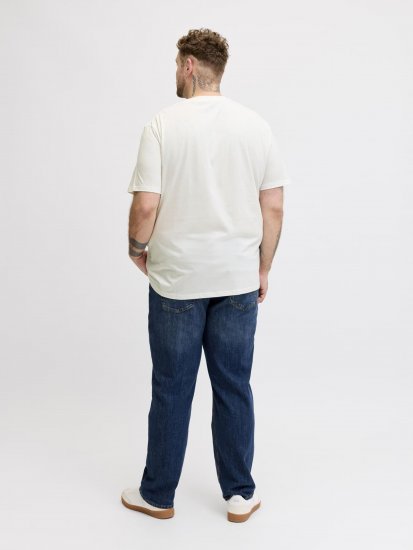 Jack & Jones Edenver T-Shirt White - Majice Kratkih Rukava - Muške Majice Kratkih Rukava Veliki Brojevi 