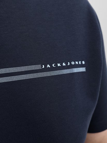 Jack & Jones Cofusion T-Shirt Navy - Majice Kratkih Rukava - Muške Majice Kratkih Rukava Veliki Brojevi 