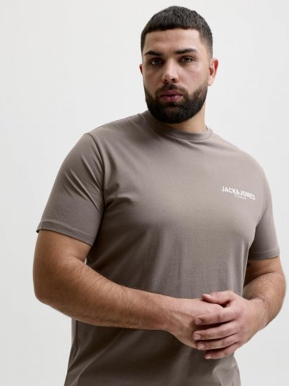 Jack & Jones Oscar T-Shirt Grey - Majice kratkih rukava s printom - 