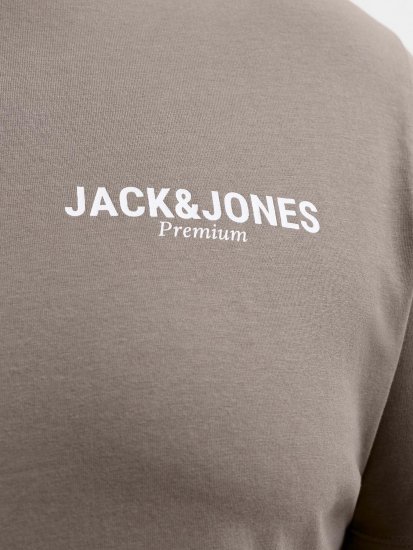 Jack & Jones Oscar T-Shirt Grey - Majice kratkih rukava s printom - 