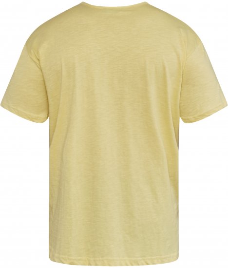 North Latitude 61335 Slub Majica S Printom Kukuruzna - Majice Kratkih Rukava - Muške Majice Kratkih Rukava Veliki Brojevi 