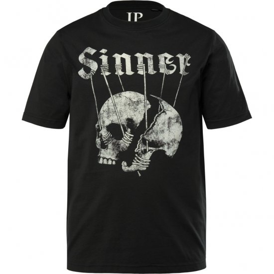 JP1880 T-Shirt Sinner Black - Majice Kratkih Rukava - Muške Majice Kratkih Rukava Veliki Brojevi 
