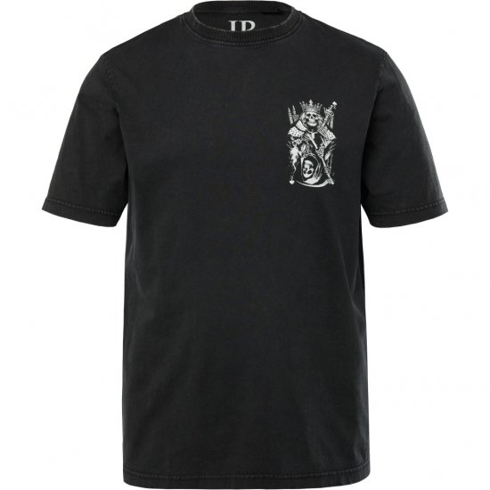 JP1880 T-Shirt Vintage Skeleton Black - Majice Kratkih Rukava - Muške Majice Kratkih Rukava Veliki Brojevi 