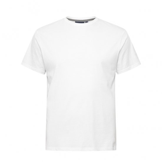 North Latitude T-Shirt O-Neck White - Majice Kratkih Rukava - Muške Majice Kratkih Rukava Veliki Brojevi 