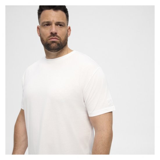 North Latitude T-Shirt O-Neck White - Majice Kratkih Rukava - Muške Majice Kratkih Rukava Veliki Brojevi 