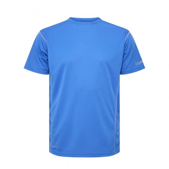 North Latitude Sport Tech T-Shirt Cobolt Blue - Majice Kratkih Rukava - Muške Majice Kratkih Rukava Veliki Brojevi 