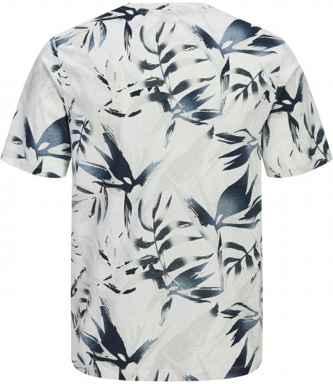 Jack & Jones Honolulu T-Shirt White - Majice Kratkih Rukava - Muške Majice Kratkih Rukava Veliki Brojevi 
