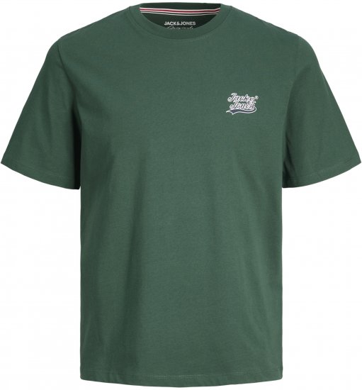 Jack & Jones Trevor T-Shirt Green - Majice Kratkih Rukava - Muške Majice Kratkih Rukava Veliki Brojevi 