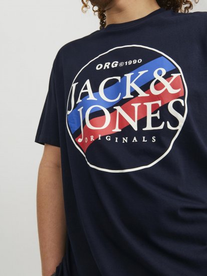 Jack & Jones Codyy T-Shirt Navy - Majice Kratkih Rukava - Muške Majice Kratkih Rukava Veliki Brojevi 