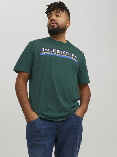 Jack & Jones Codyy T-Shirt Green - Majice Kratkih Rukava - Muške Majice Kratkih Rukava Veliki Brojevi 