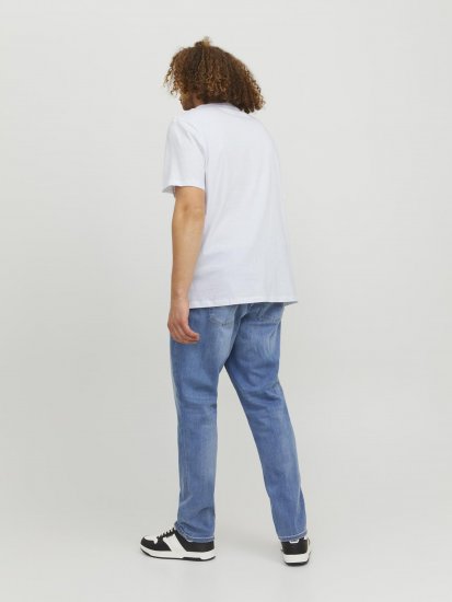 Jack & Jones Codyy T-Shirt White - Majice Kratkih Rukava - Muške Majice Kratkih Rukava Veliki Brojevi 