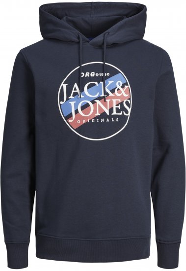 Jack & Jones Codyy Hoodie Navy - Puloveri & dukserice - Muške Puloveri & dukserice veliki brojevi