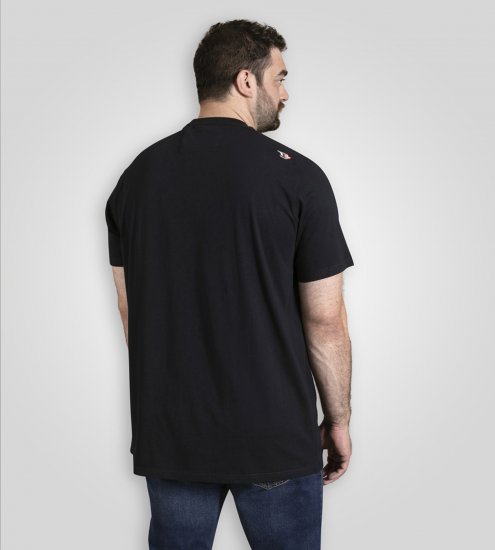 D555 Derby T-Shirt Rhythm and Rides Navy - Majice Kratkih Rukava - Muške Majice Kratkih Rukava Veliki Brojevi 