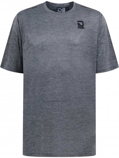 D555 Retford T-Shirt Lightweight Peach Finished Grey - Majice Kratkih Rukava - Muške Majice Kratkih Rukava Veliki Brojevi 