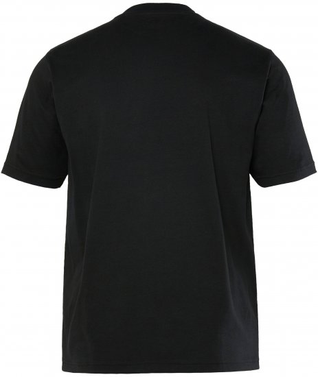 JP1880 T-Shirt Short Sleeve Skull Race Black - Majice Kratkih Rukava - Muške Majice Kratkih Rukava Veliki Brojevi 