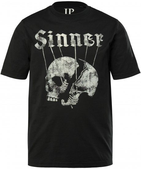 JP1880 T-Shirt Sinner Black - Majice Kratkih Rukava - Muške Majice Kratkih Rukava Veliki Brojevi 