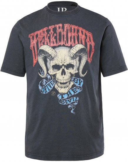 JP1880 T-Shirt Driven By The Devil Black - Majice Kratkih Rukava - Muške Majice Kratkih Rukava Veliki Brojevi 