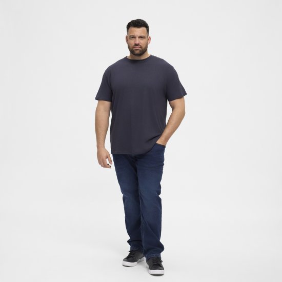 North Latitude T-Shirt O-Neck Navy Blue TALL - TALL T-shirts - 