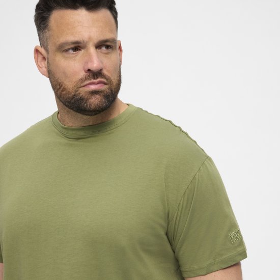 North Latitude T-Shirt O-Neck Olive Green TALL - TALL T-shirts - 