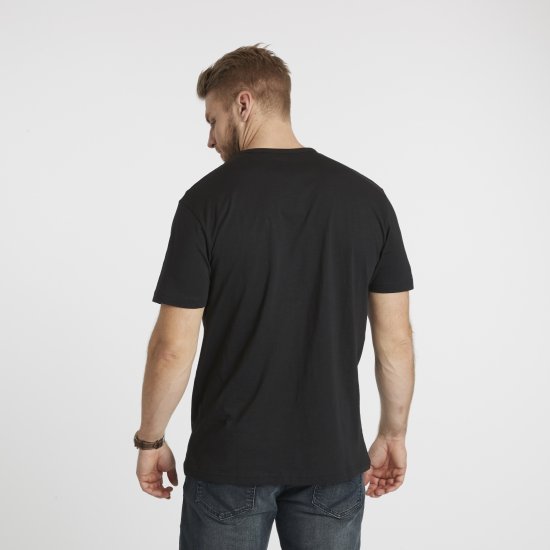 North Latitude Denim Printed T-Shirt Black TALL - TALL T-shirts - Majice za Visoke Muškarce