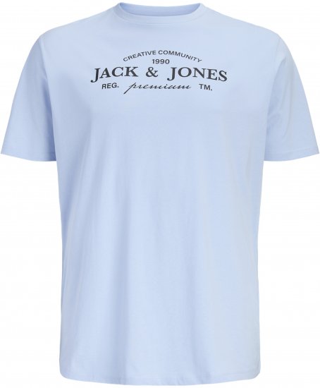 Jack & Jones Kevin Majica Plava - Majice Kratkih Rukava - Muške Majice Kratkih Rukava Veliki Brojevi 