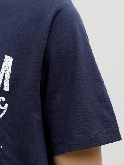 Jack & Jones Alex Majica Tamnoplava - Majice Kratkih Rukava - Muške Majice Kratkih Rukava Veliki Brojevi 