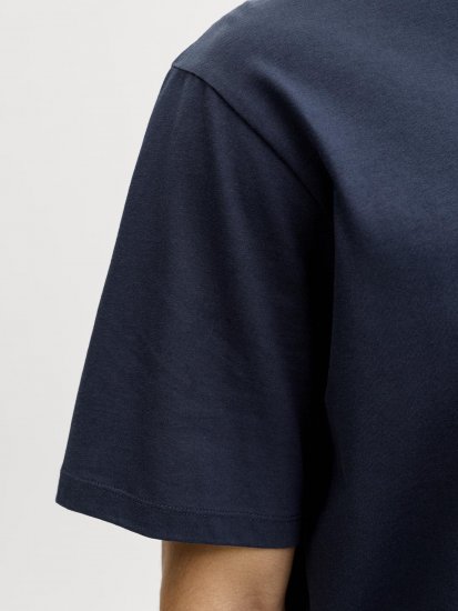 Jack & Jones Dover Denim O-Neck T-Shirt Blue - Majice Kratkih Rukava - Muške Majice Kratkih Rukava Veliki Brojevi 