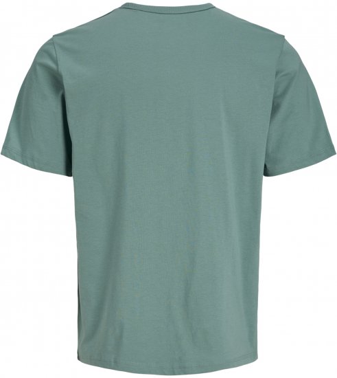 Jack & Jones College Logo Crew Neck T-Shirt Turquoise - Majice Kratkih Rukava - Muške Majice Kratkih Rukava Veliki Brojevi 