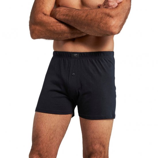 JP1880 Boxers OEKO-TEX Soft Stretch Black - Donje rublje & kupaće hlače - muške donje rublje veliki brojevi