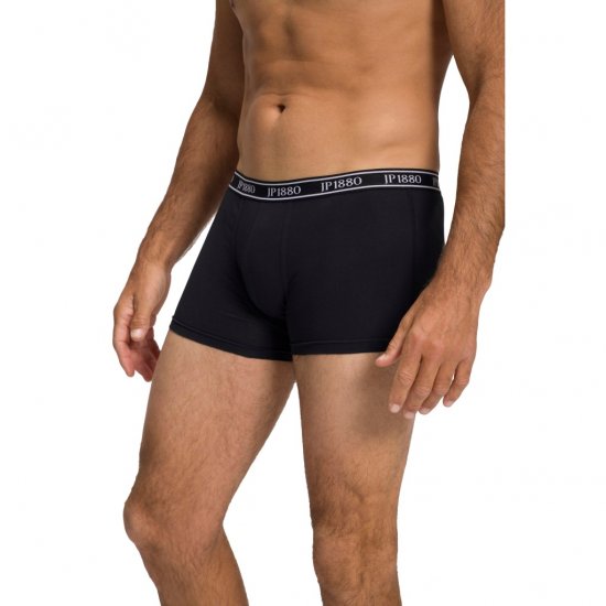 JP1880 Boxershorts Flexnamic 2-Pack Black - Donje rublje & kupaće hlače - muške donje rublje veliki brojevi