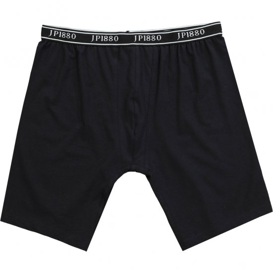 JP1880 Boxers Flexnamic OEKO-TEX Long Black - Donje rublje & kupaće hlače - muške donje rublje veliki brojevi
