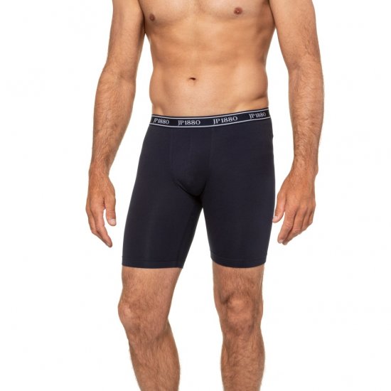 JP1880 Boxers Long OEKO-TEX Flexnamic Navy - Donje rublje & kupaće hlače - muške donje rublje veliki brojevi