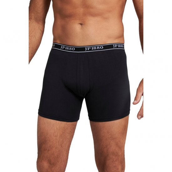 JP1880 Boxershorts FLEXNAMIC Black - Donje rublje & kupaće hlače - muške donje rublje veliki brojevi