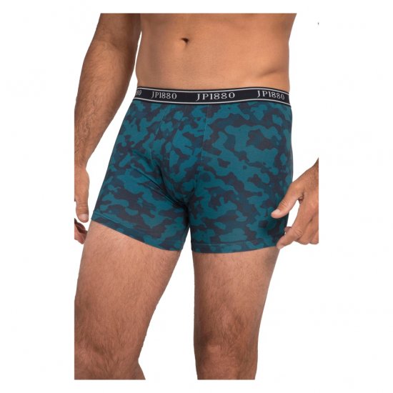 JP1880 Boxershorts Flexnamic OEKO-TEX Mid 2-Pack Blue - Donje rublje & kupaće hlače - muške donje rublje veliki brojevi