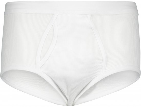 Adamo Prestige Briefs Double Ribbed White - Donje rublje & kupaće hlače - muške donje rublje veliki brojevi
