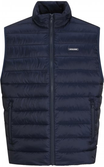 Jack & Jones Louis Light Bodywarmer Puffer Gilet Navy - Prsluci - Prsluci u velikim veličinama