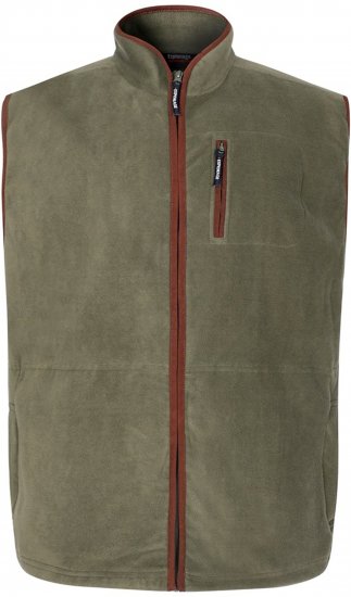 Espionage FL047 Microfleece Gilet Olive Green - Prsluci - Prsluci u velikim veličinama