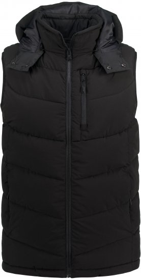 JP1880 Quilted Gilet DownTouch Padding Black - Jakne - Muške Jakne Veliki Brojevi