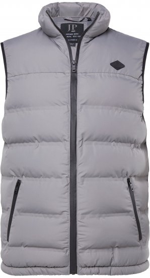 JP1880 Quilted Vest Outdoor Stand-up Collar Grey - Jakne - Muške Jakne Veliki Brojevi