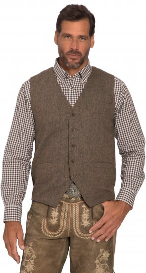 JP1880 Vest Tweed Wool Blend Traditional Light Brown - Svečana odjeća - Svečana i blagdanska odjeća – Slavite elegantno i udobno