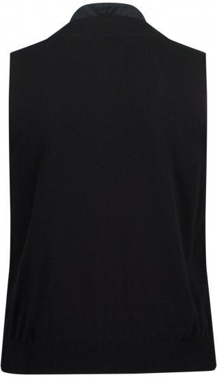 JP1880 Velvet Vest Traditional Black - Sva odjeća - Veliki Brojevi Odjeće