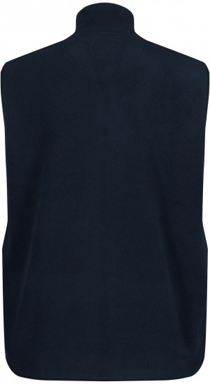 JP1880 Fleece Gilet Stomach Fit Navy - Jakne - Muške Jakne Veliki Brojevi