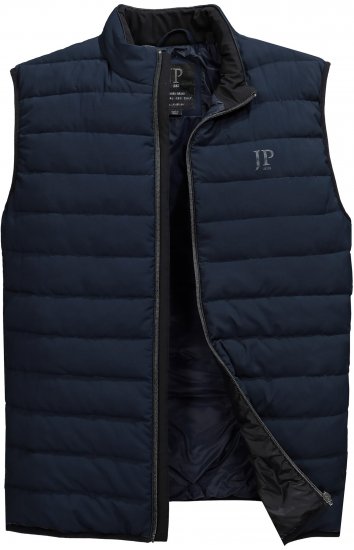 JP1880 Quilted Vest Techno Down Padding Navy - Jakne - Muške Jakne Veliki Brojevi