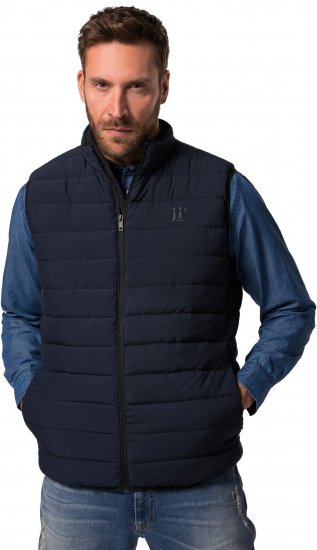 JP1880 Quilted Vest Techno Down Padding Navy - Jakne - Muške Jakne Veliki Brojevi
