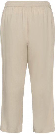 Kaffe Curve Mille Wide Pants Feather Grey - Hlače od tkanine - 